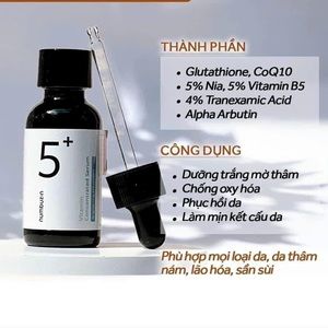 NUMBUZIN No.5 Vitamin Concentrated Serum 30ml Glutathione C Ampoule Shot